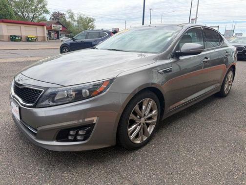 Titanium Silver 2014 Kia Optima SXL Turbo