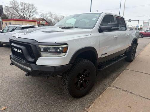 Bright White Clearcoat 2021 RAM 1500 Rebel