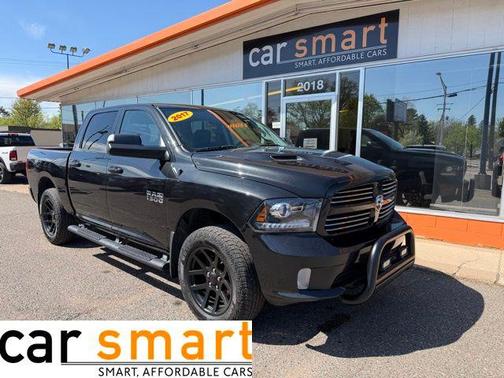 Brilliant Black Crystal Pearl 2017 RAM 1500 Sport