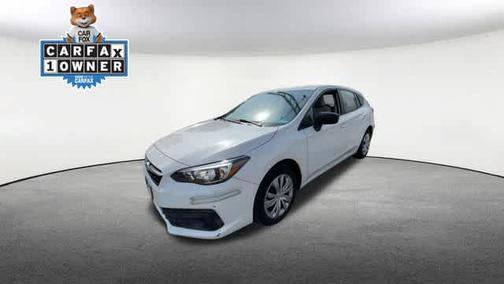 Crystal White Pearl 2020 Subaru Impreza 5-Door