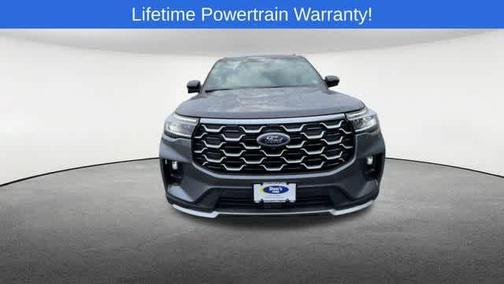 Carbonized Gray Metallic 2026 Ford Explorer Platinum