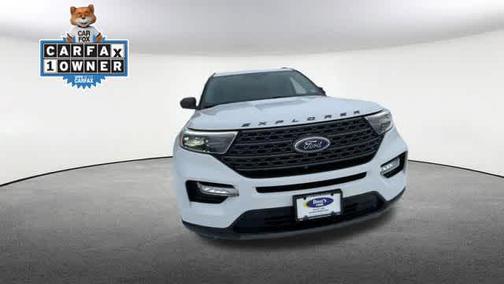 OXFORD WHITE 2021 Ford Explorer XLT