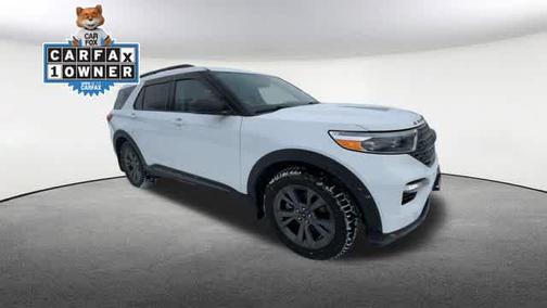 OXFORD WHITE 2021 Ford Explorer XLT