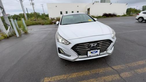 Quartz White Pearl 2018 Hyundai SONATA LIMITED