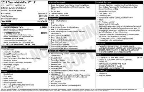 2022 Chevrolet Malibu LT