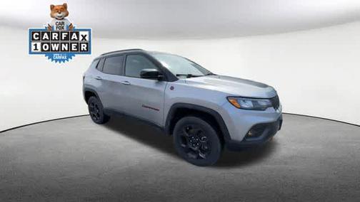 Billet Silver Metallic Clearcoat 2023 Jeep Compass TRAILHAWK