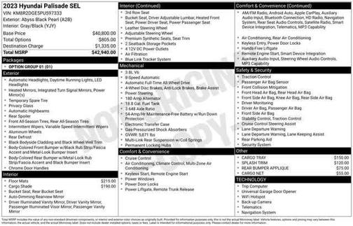 2023 Hyundai PALISADE SEL