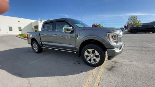 CARBONIZED GRAY METALLIC 2021 Ford F-150 PLATINUM