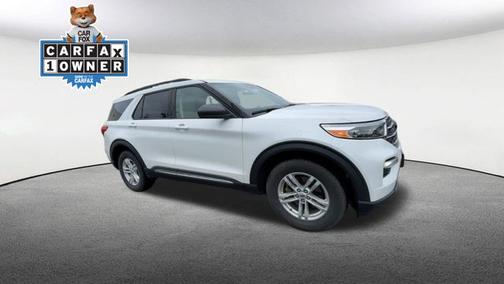STAR WHITE MET TRI-COAT 2023 Ford Explorer XLT