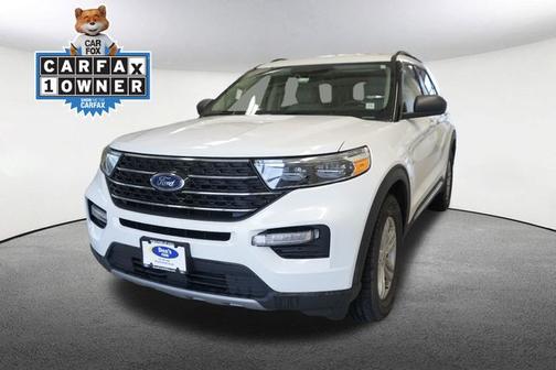 STAR WHITE MET TRI-COAT 2023 Ford Explorer XLT