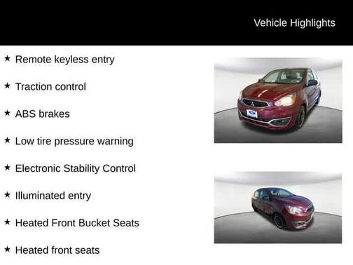 2019 Mitsubishi Mirage LE