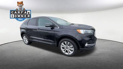 AGATE BLACK METALLIC 2024 Ford Edge TITANIUM