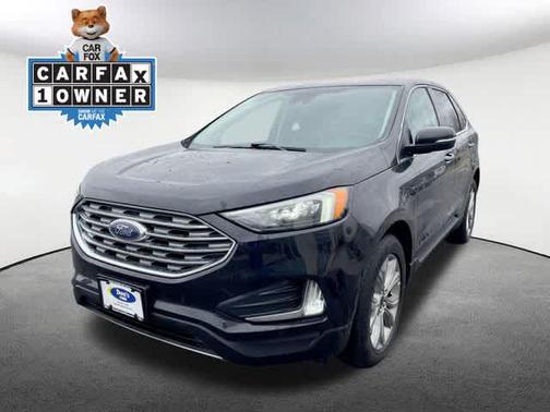 AGATE BLACK METALLIC 2024 Ford Edge TITANIUM