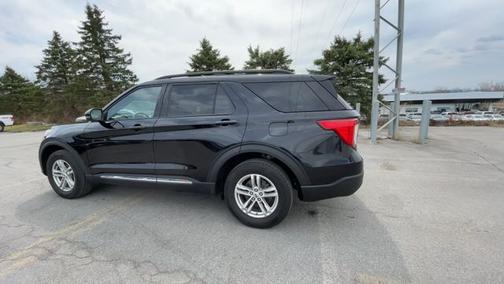 AGATE BLACK METALLIC 2023 Ford Explorer XLT