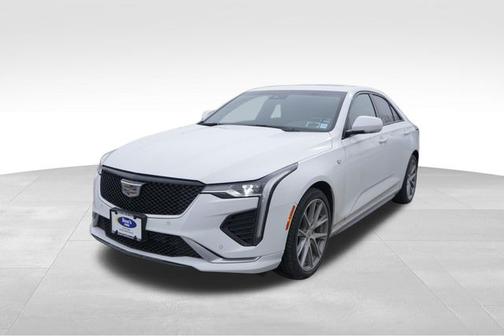 Summit White 2022 Cadillac CT4 SPORT