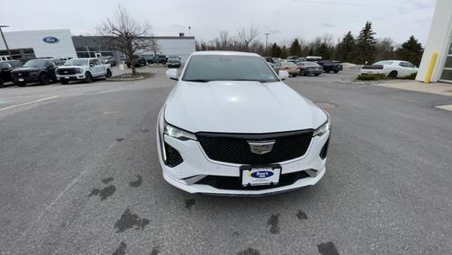 Summit White 2022 Cadillac CT4 SPORT