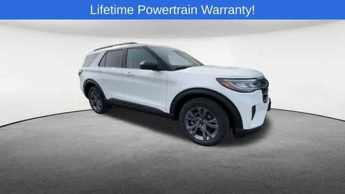STAR WHITE MET TRI-COAT 2026 Ford Explorer Active w/200A Pkg