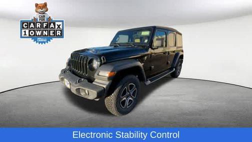 2020 Jeep Wrangler Unlimited Black and Tan 4X4