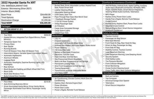 2022 Hyundai SANTA FE XRT