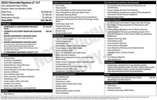 2022 Chevrolet Equinox 1LT