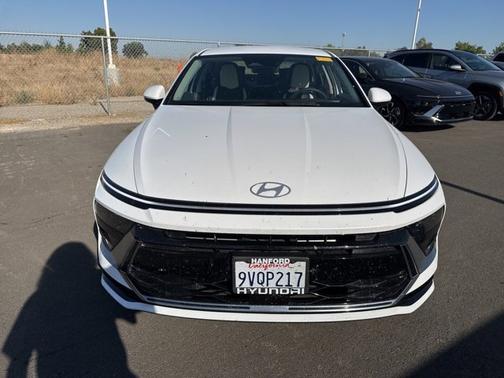 White 2025 Hyundai SONATA SEL