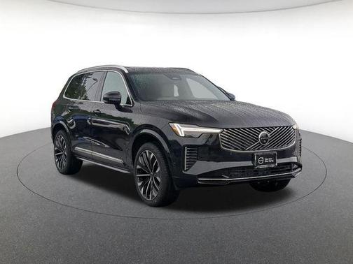 Onyx Black Metallic 2026 Volvo XC90 Ultra, B6 AWD Gas (mild hybrid), Gasoline, Bright, 6 Seats