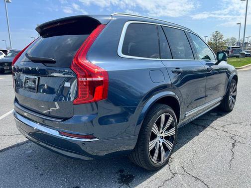 Denim Blue Metallic 2023 Volvo XC90 Recharge Plug-In Hybrid T8 Plus Bright Theme 7-Seater