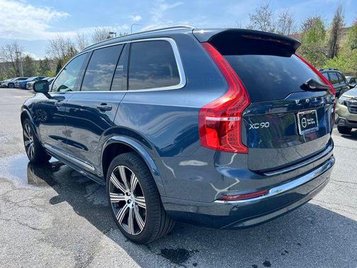 Denim Blue Metallic 2023 Volvo XC90 Recharge Plug-In Hybrid T8 Plus Bright Theme 7-Seater