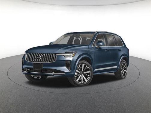Denim Blue Metallic 2026 Volvo XC90 Plus, B5 AWD Gas (mild hybrid), Gasoline, Bright, 7 Seats