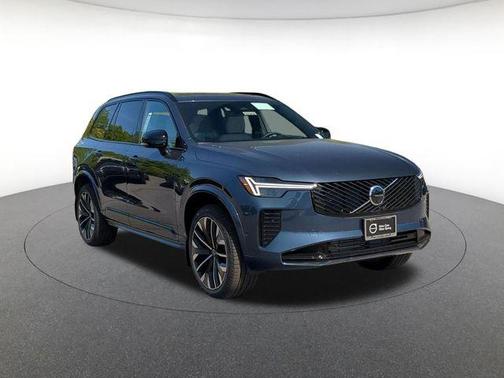 Denim Blue Metallic 2026 Volvo XC90 Plug-In Hybrid Ultra Dark Theme, T8 AWD, Electric/Gasoline, 6 Seats