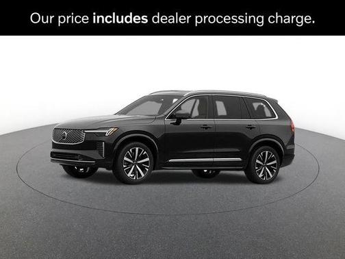 Onyx Black Metallic 2026 Volvo XC90 Core, B5 AWD Gas (mild hybrid), Gasoline, Bright, 7 Seats
