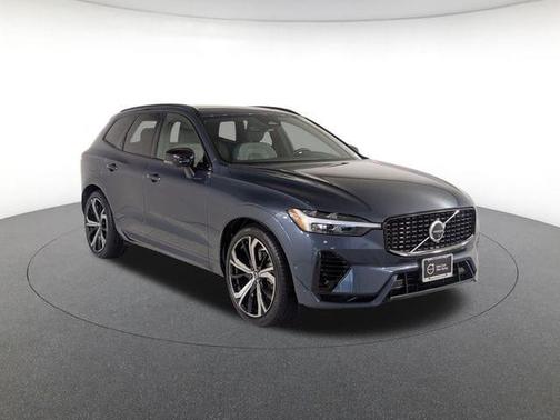 Denim Blue Metallic 2022 Volvo XC60 Recharge Plug-In Hybrid T8 R-Design