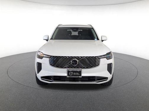 Crystal White Pearl 2026 Volvo XC90 Plug-In Hybrid Plus, T8 AWD, Electric/Gasoline, Bright, 6 Seats