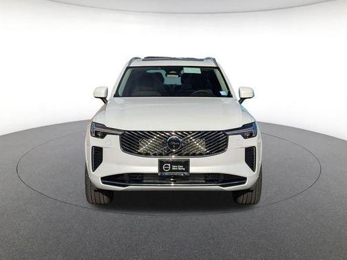 Crystal White Pearl 2026 Volvo XC90 Plug-In Hybrid Plus, T8 AWD, Electric/Gasoline, Bright, 6 Seats