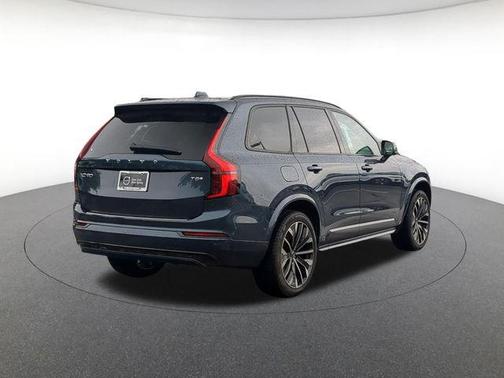 Denim Blue Metallic 2026 Volvo XC90 Plug-In Hybrid Ultra Dark Theme, T8 AWD, Electric/Gasoline, 7 Seats