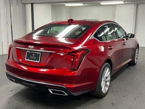 Radiant Red 2026 Cadillac CT5 Premium Luxury AWD