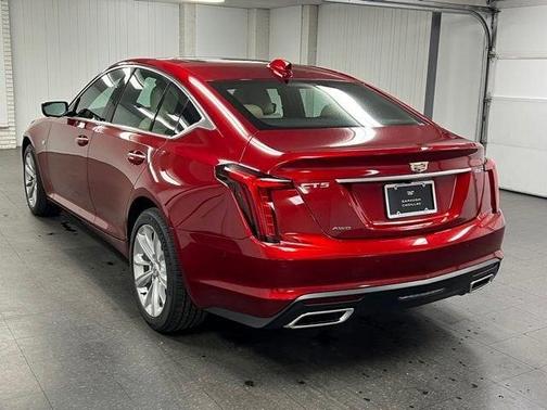 Radiant Red 2026 Cadillac CT5 Premium Luxury AWD