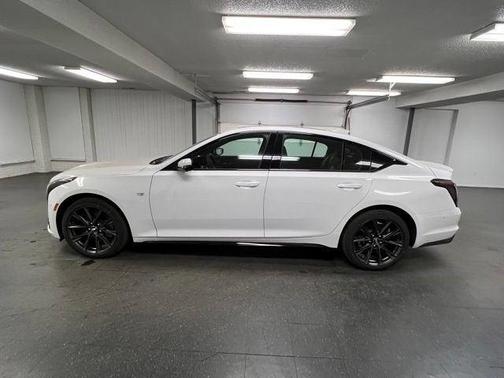 Summit White 2026 Cadillac CT5 Sport AWD