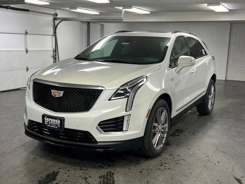 Crystal White Tri-Coat 2026 Cadillac XT5 Sport