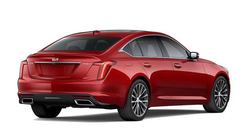 Radiant Red 2026 Cadillac CT5 Premium Luxury AWD