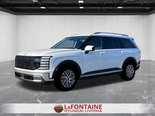 White Pearl 2026 Hyundai Palisade Hybrid SEL