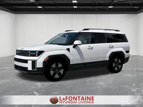 White 2026 Hyundai SANTA FE HEV SEL