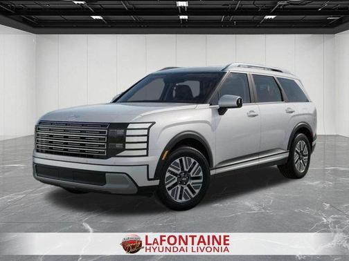 White Pearl 2027 Hyundai Palisade Hybrid SEL