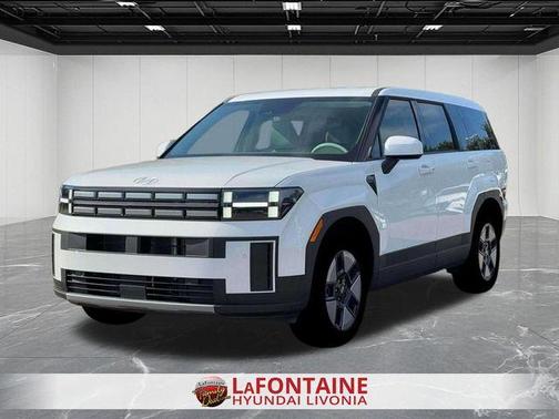 White 2026 Hyundai SANTA FE HEV SE