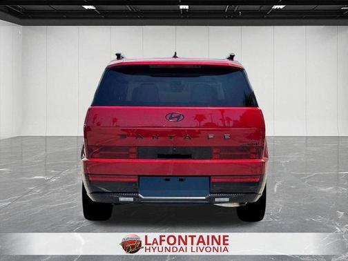 Red 2026 Hyundai SANTA FE HEV Calligraphy
