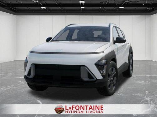 White 2026 Hyundai KONA SEL Sport