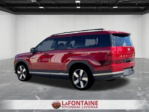 Red 2026 Hyundai SANTA FE HEV Limited
