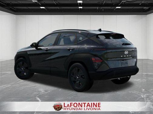 Black 2026 Hyundai KONA SEL Sport