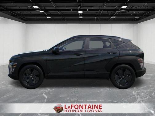 Black 2026 Hyundai KONA SEL Sport