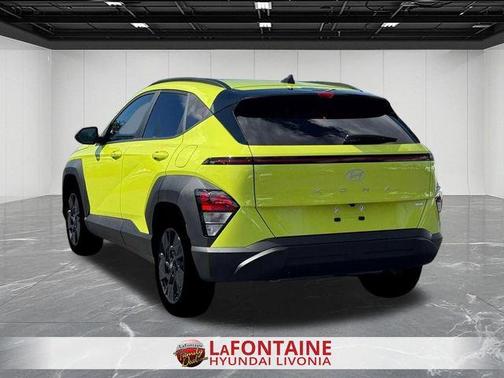 Yellow 2026 Hyundai KONA SEL Sport
